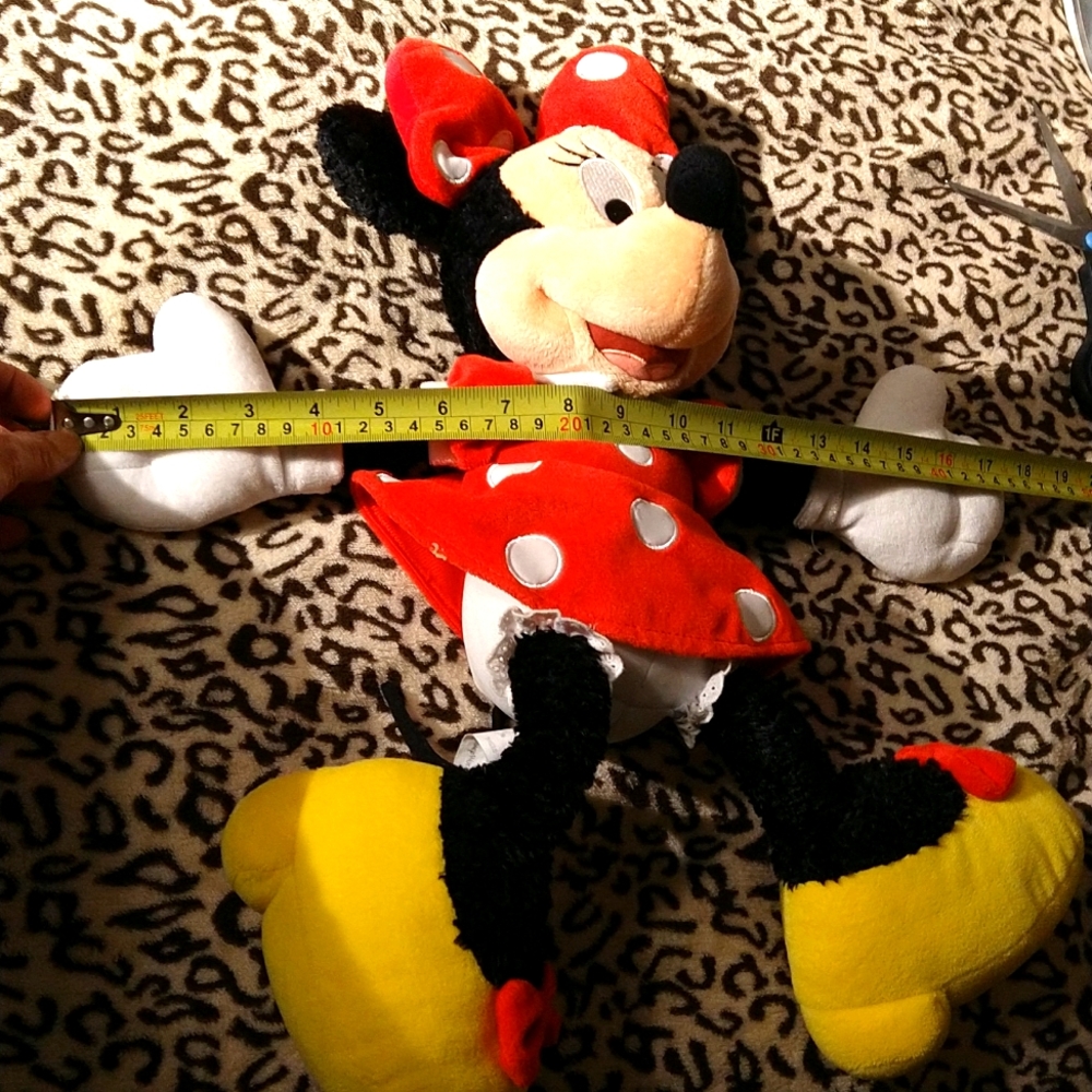 Minnie mouse plush stuffed Walt Disney bear - Picture 15 of 17